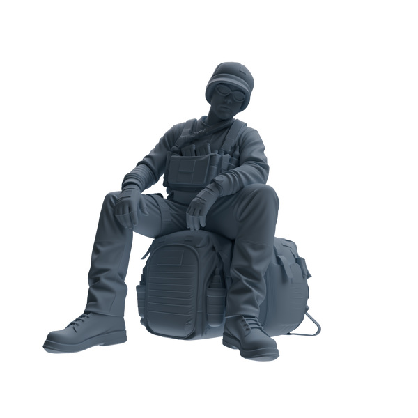 MRY-SFW SSTR386 Modern U.S. Special Forces Rest 3 Four-Person Group