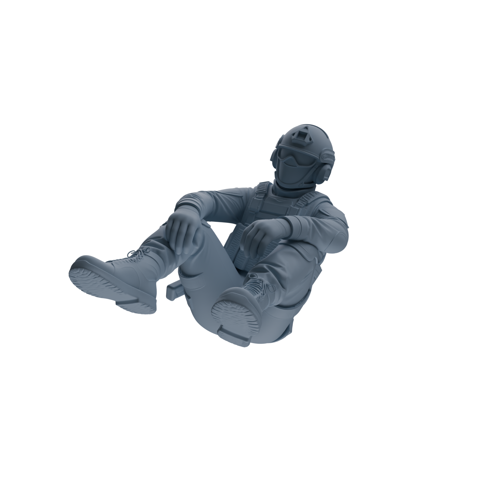 MRY-SFW SSTR352 Modern American Mercenary Rest 2 Four-Person Group