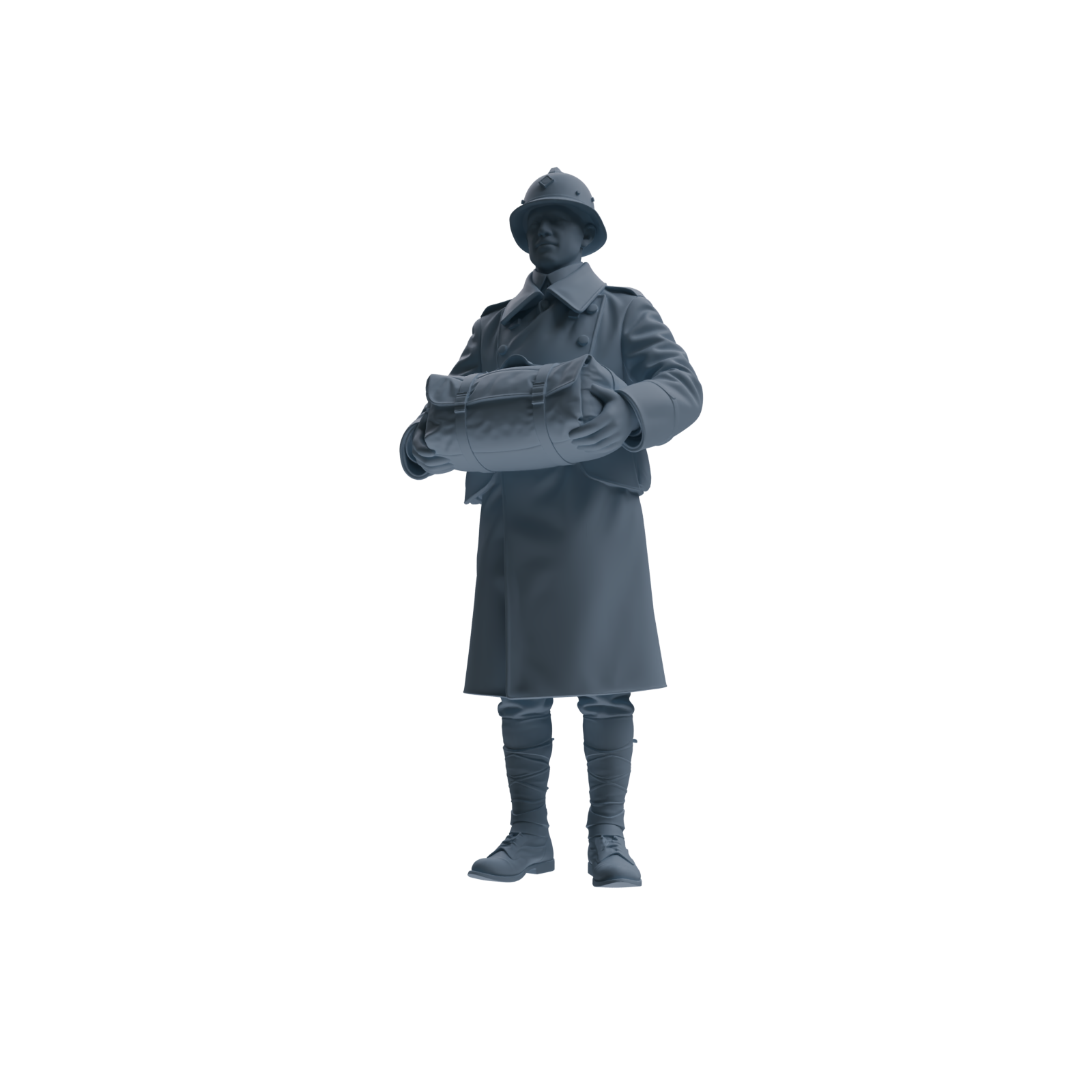 MRY-SFW SSTR260 WWI French Army Logistics Soldier Picnic Four-Person Group
