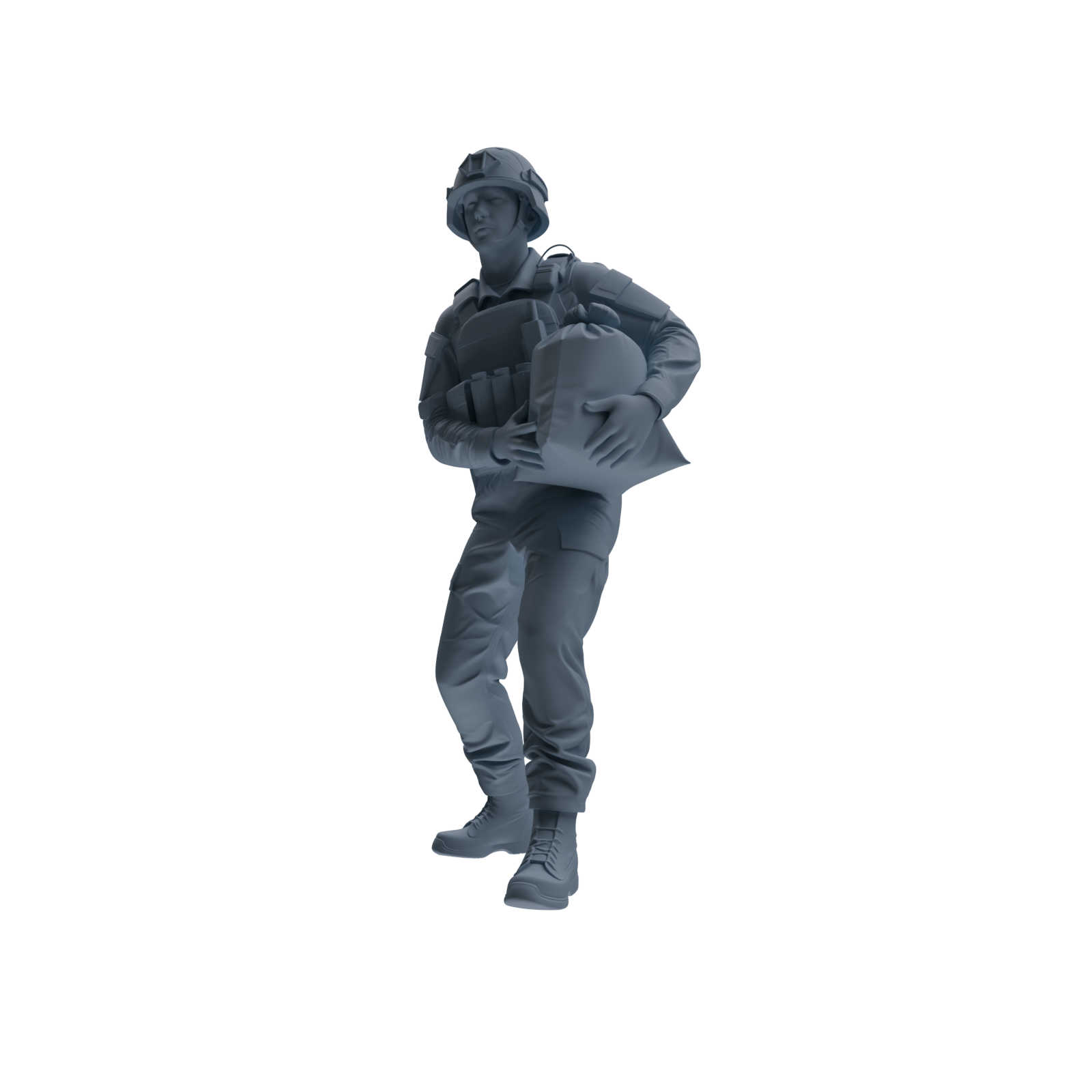 MRY-SFW SSTR251 Modern British Army Logistics Soldier Picnic Four-Person Group