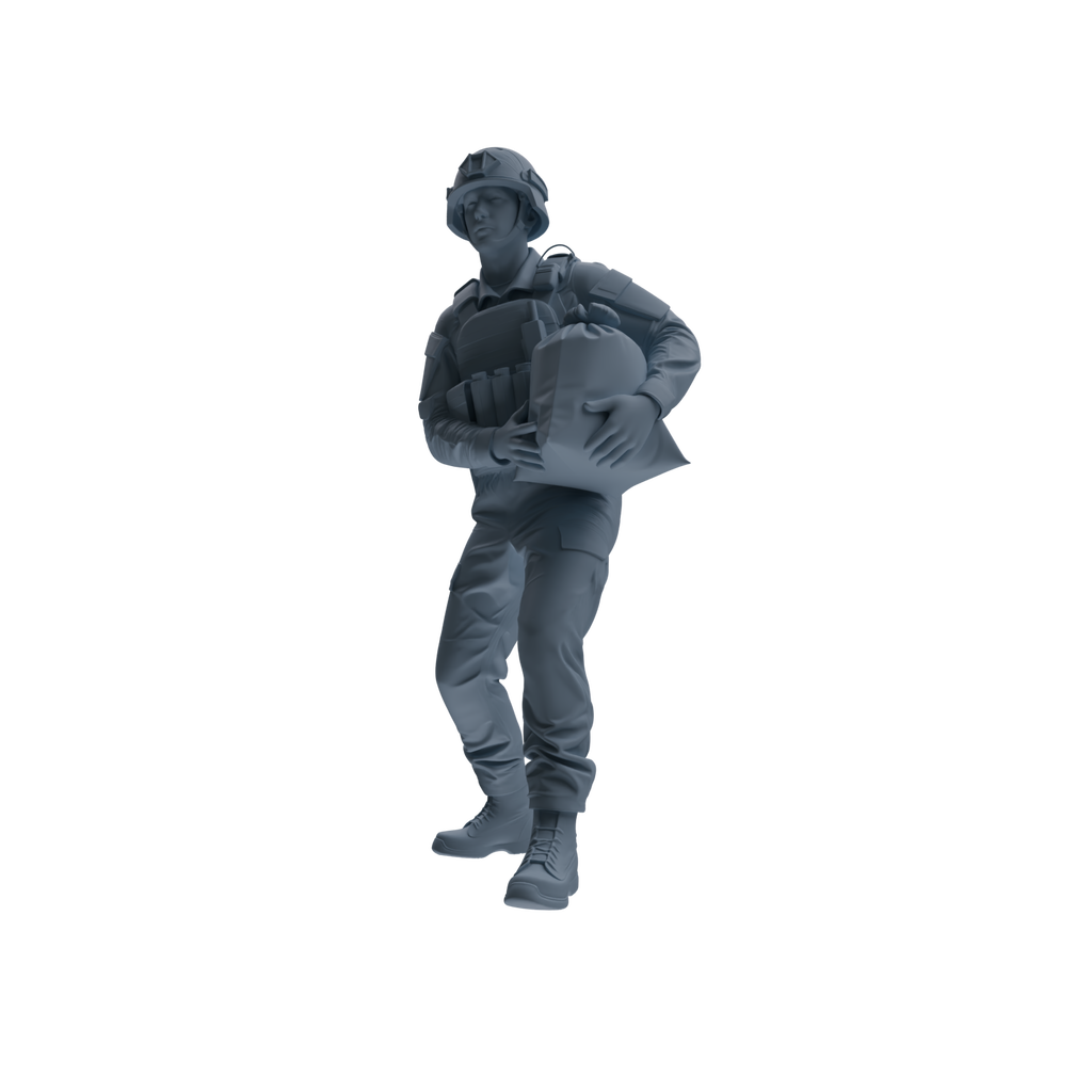 MRY-SFW SSTR251 Modern British Army Logistics Soldier Picnic Four-Person Group