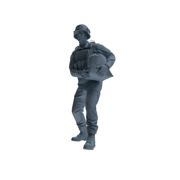 MRY-SFW SSTR251 Modern British Army Logistics Soldier Picnic Four-Person Group