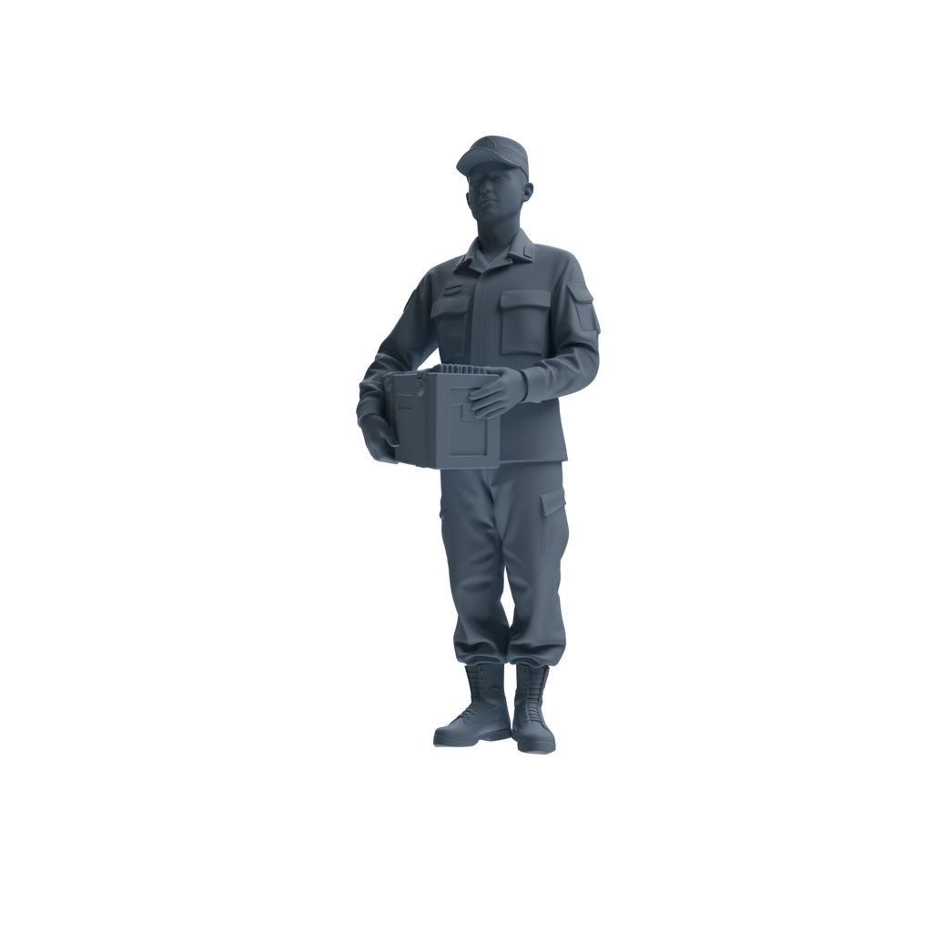 MRY-SFW SSTR243 Modern Army Logistics Soldier Carrying Four-Person Group