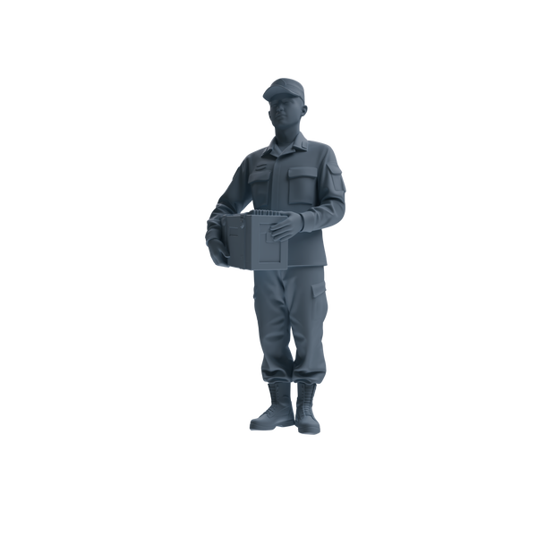 MRY-SFW SSTR243 Modern Army Logistics Soldier Carrying Four-Person Group