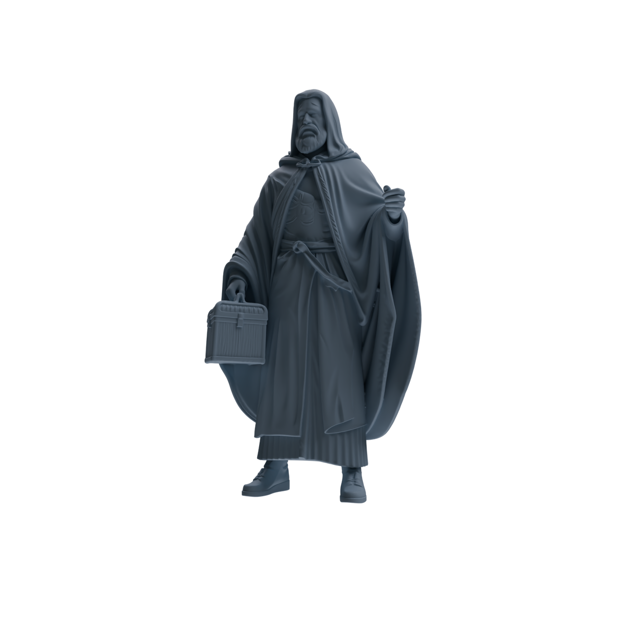 MRY-SFW SSTR291 Medieval Merlin Wizard Patrol Four-Person Group — detail view 4