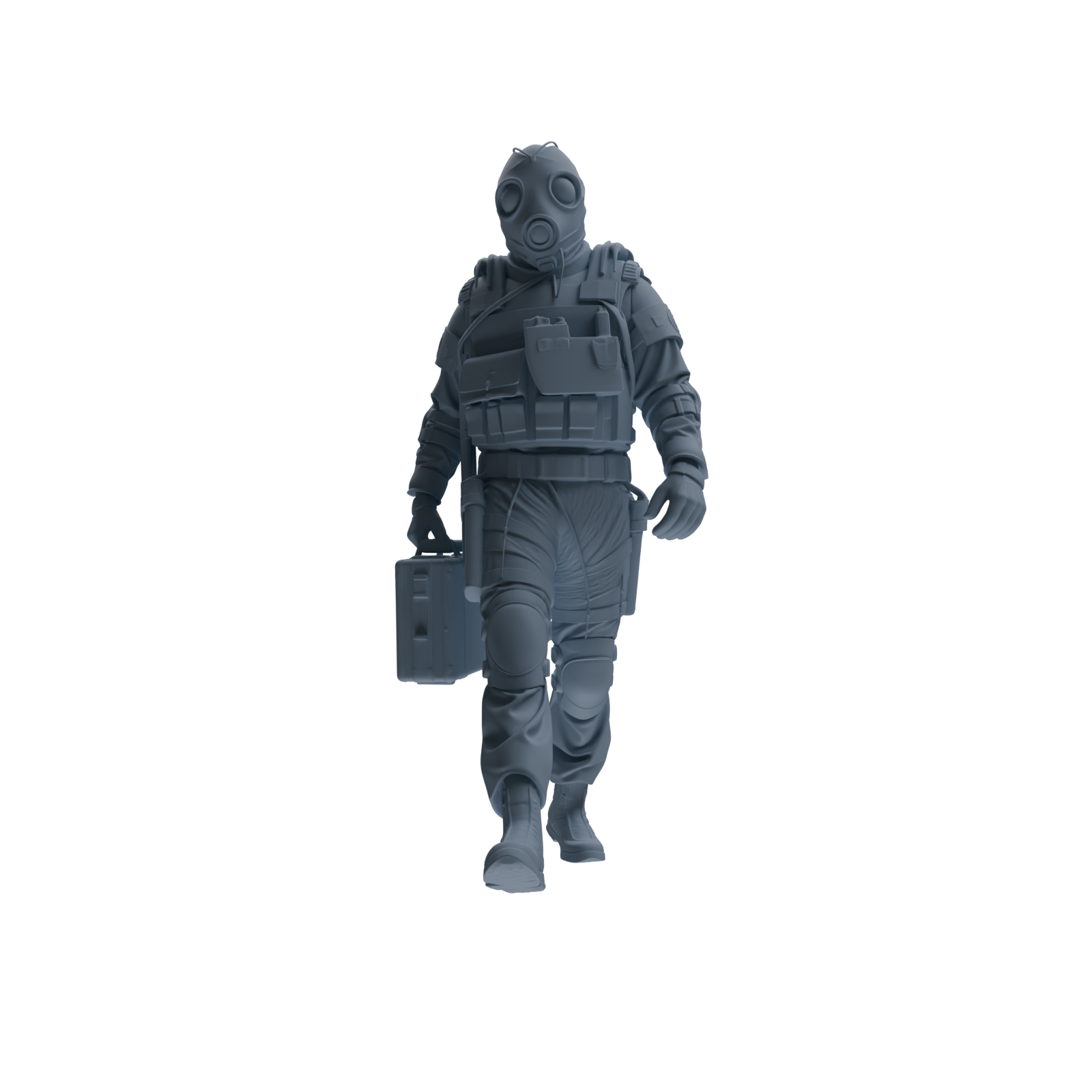 MRY-SFW SSTR311  Modern Counter-Terrorism SWAT Breacher Logistics Four-Person Group