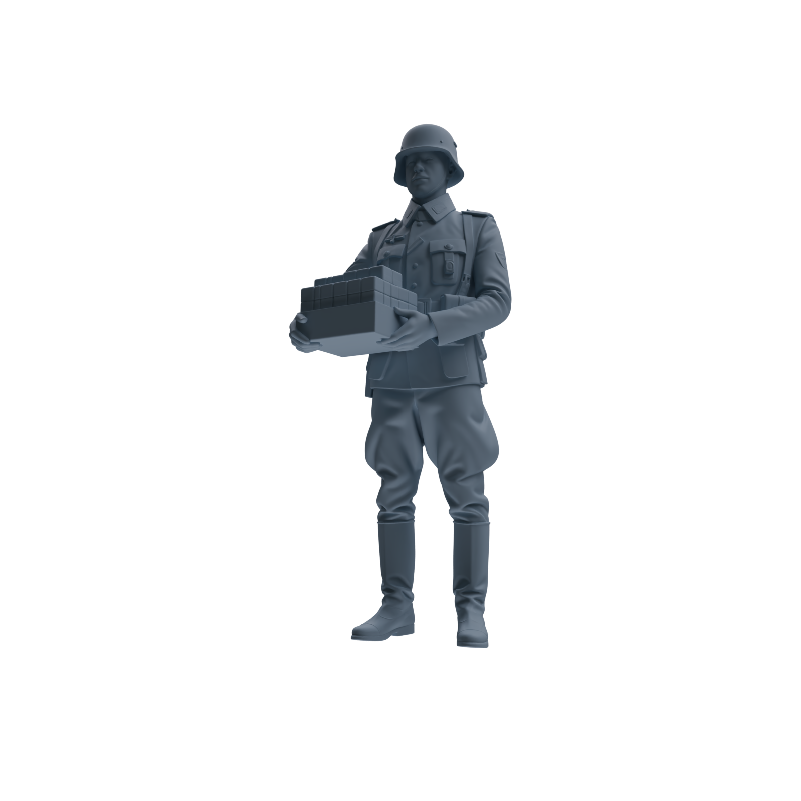 MRY-SFW SSTR231 WWII British Army Logistics Soldier Picnic Four-Person Group