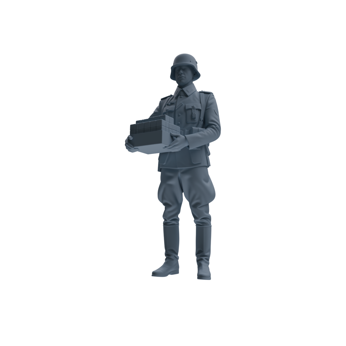 MRY-SFW SSTR231 WWII British Army Logistics Soldier Picnic Four-Person Group — detail view 5