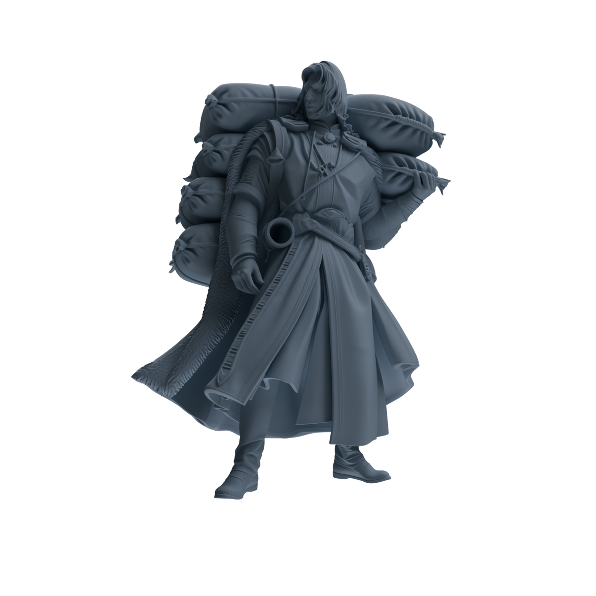 MRY-SFW SSTR279 Medieval Prince Carrying Three-Person Group — detail view 4