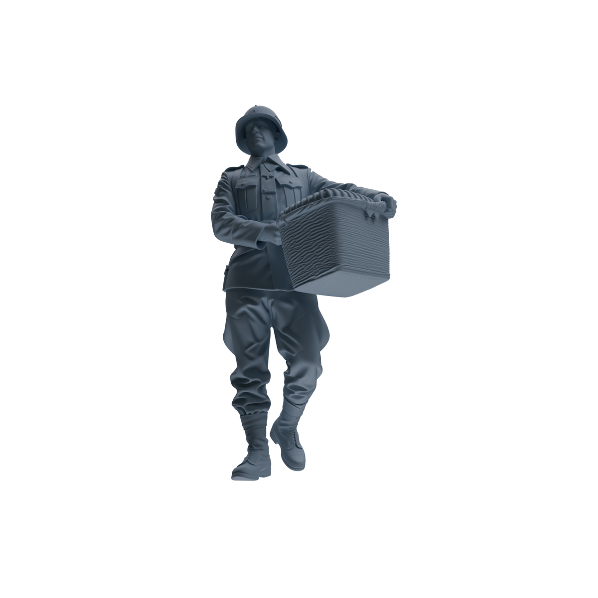 MRY-SFW SSTR220 WWII French Army Logistics Soldier Logistics Four-Person Group — detail view 5