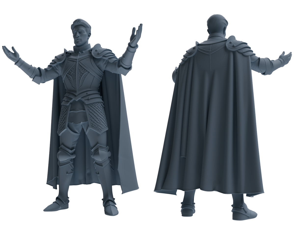 MRY-SFW SSTR080 Miniatures Soldier Model Kit Medieval Knight Without Helmet Six-Person Daily Routine 3