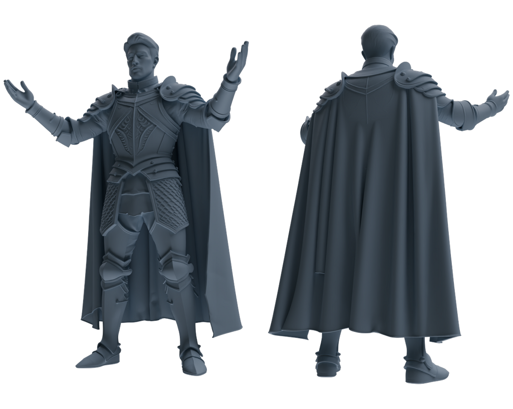 MRY-SFW SSTR080 Miniatures Soldier Model Kit Medieval Knight Without Helmet Six-Person Daily Routine 3