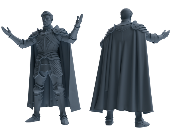 MRY-SFW SSTR080 Miniatures Soldier Model Kit Medieval Knight Without Helmet Six-Person Daily Routine 3