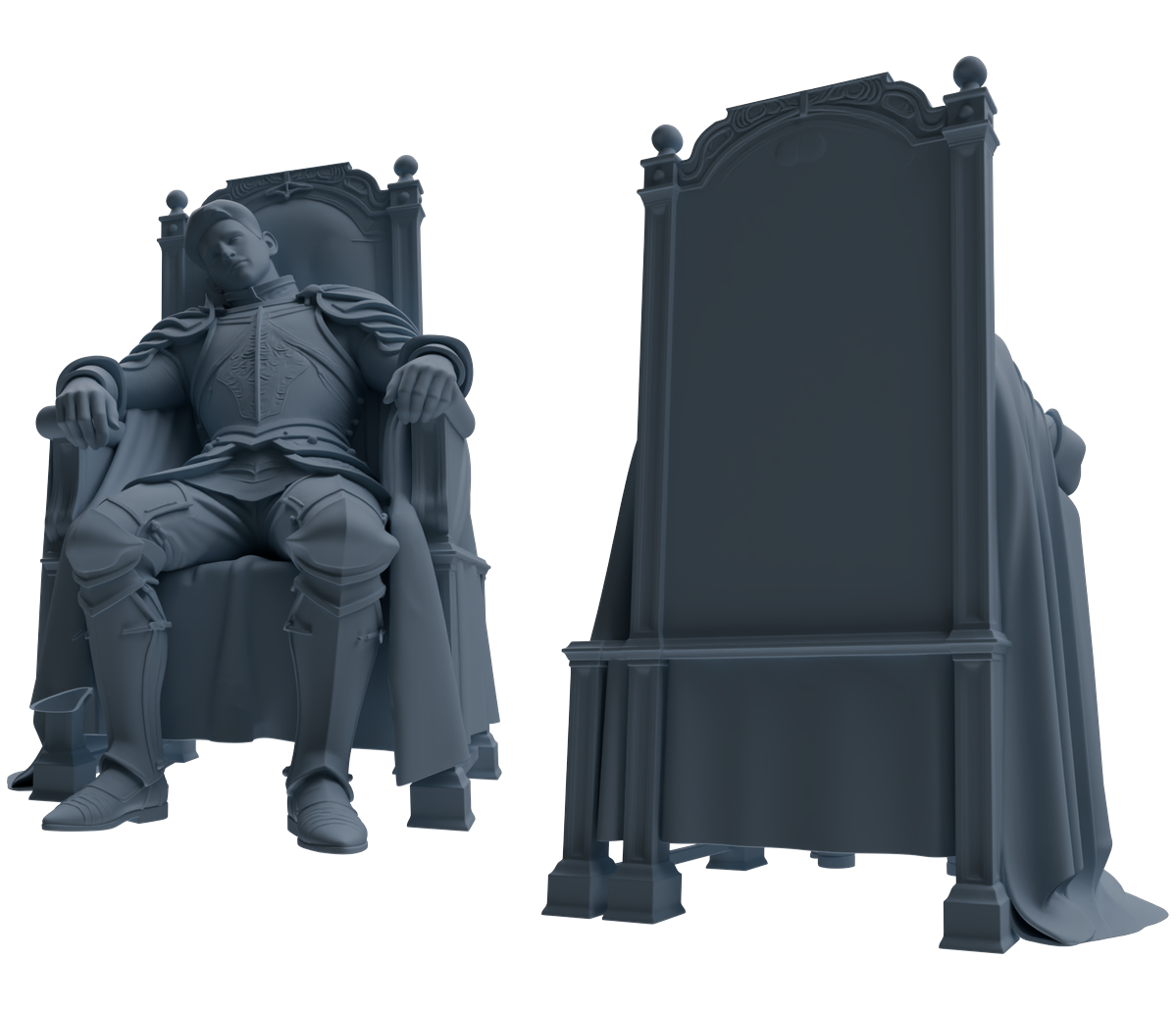 MRY-SFW SSTR086 Miniatures Soldier Model Kit Medieval Knight Six-Person Submission Group