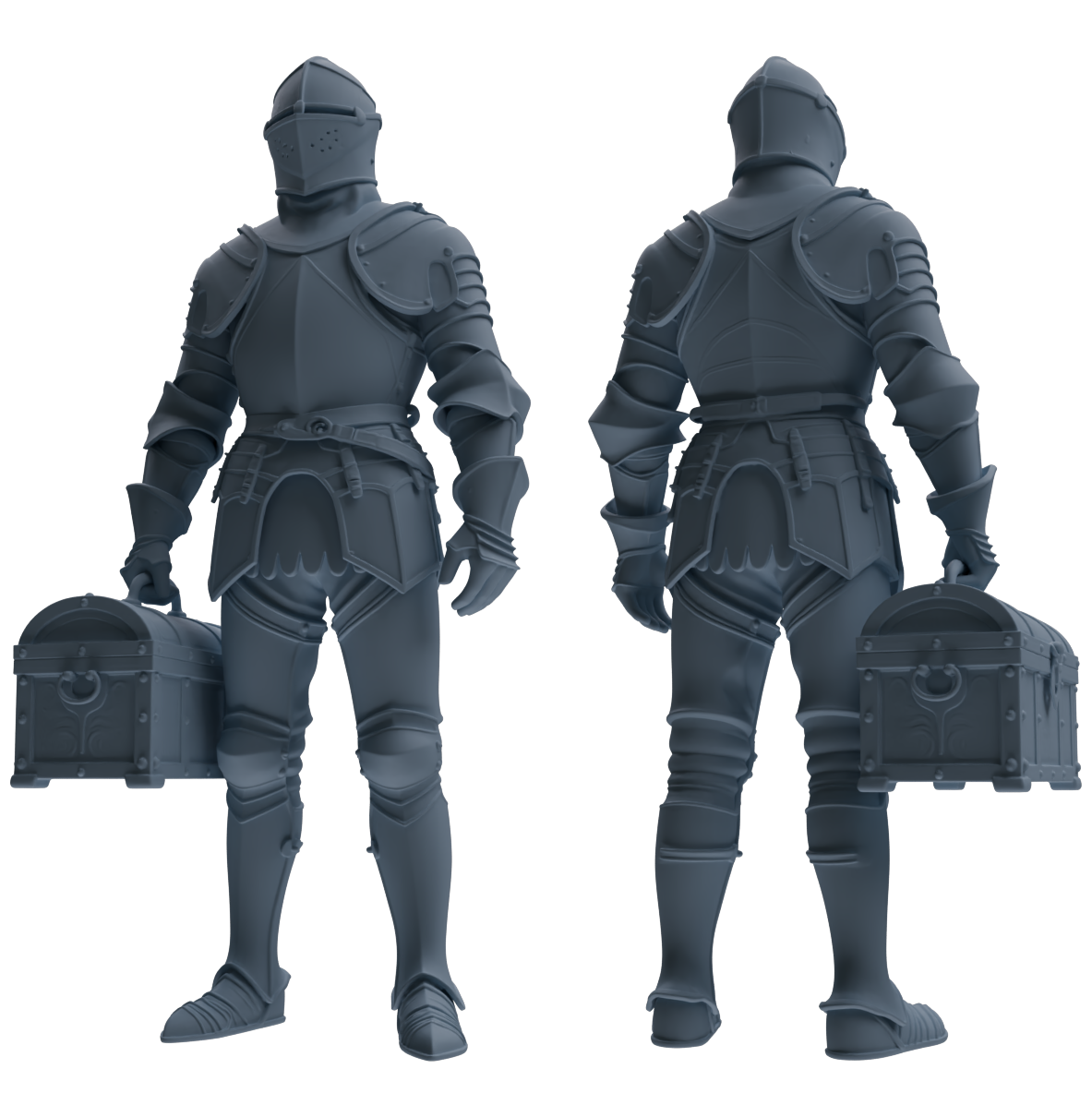MRY-SFW SSTR084 Miniatures Soldier Model Kit Medieval Knight Five-Person Supply Carrying Group