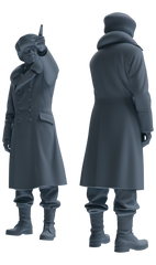 MRY-SFW SSTR001  Miniatures Soldier Model Kit WWII German Army Six-Person Officer Reprimand Group