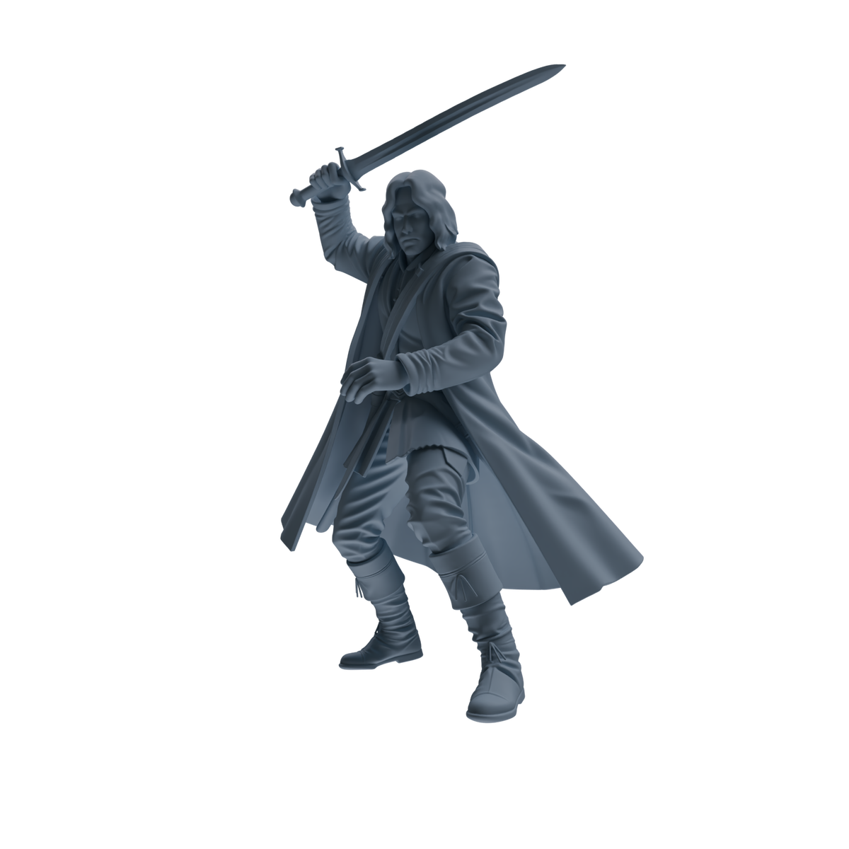 MRY-SFW SSTR276 Medieval Ranger Battle Four-Person Group — detail view 5