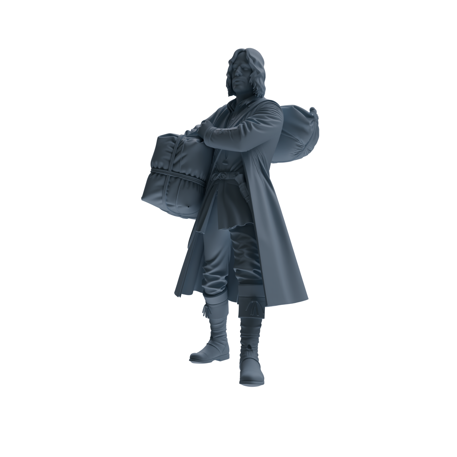 MRY-SFW SSTR270 Medieval Ranger Carrying Four-Person Group