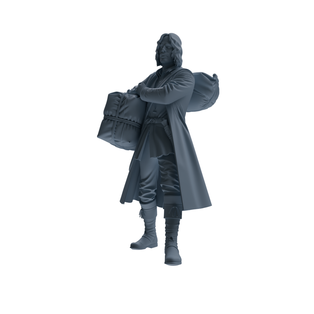 MRY-SFW SSTR270 Medieval Ranger Carrying Four-Person Group