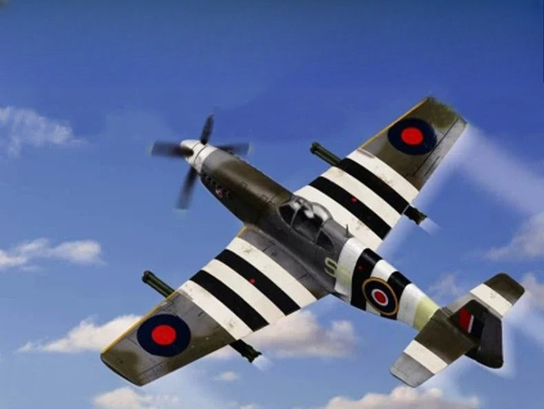 Trumpeter HOBBY BOSS 1/72 P-51C "Mustang" fighter 80243 — scale model kit