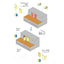 Rainbow RB3555 1/350 Detail Up IJN Watertight Door