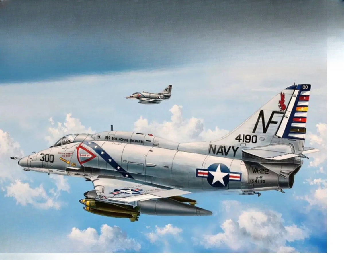 Trumpeter 1/72 A-4F Skyhawk Attack Aircraft 87255 — scale model kit