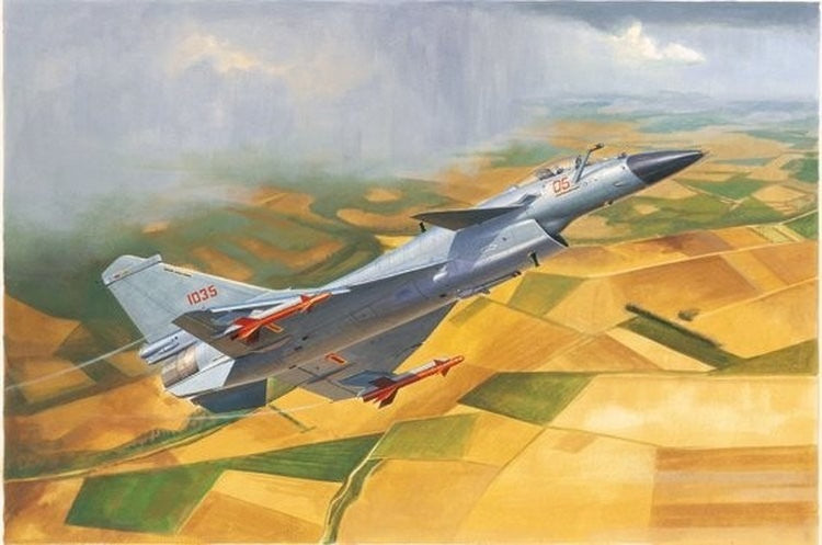 Trumpeter 01651 1/72 Chinese J-10B Fighter