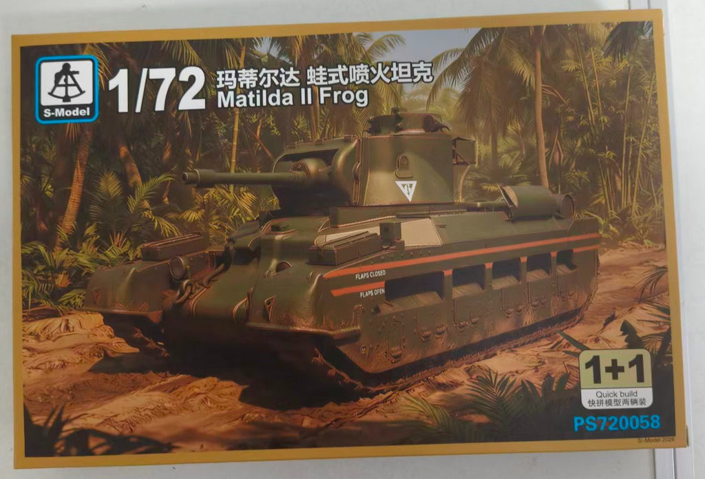 S-Model PS720058 1/72 Matilda II Frog