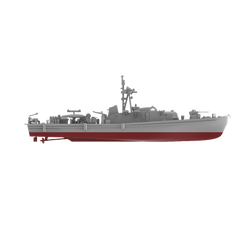 RHWS017S Germany SCHÜTZE CLASS Submarine Chaser SCHÜTZE M1062 Full Hull