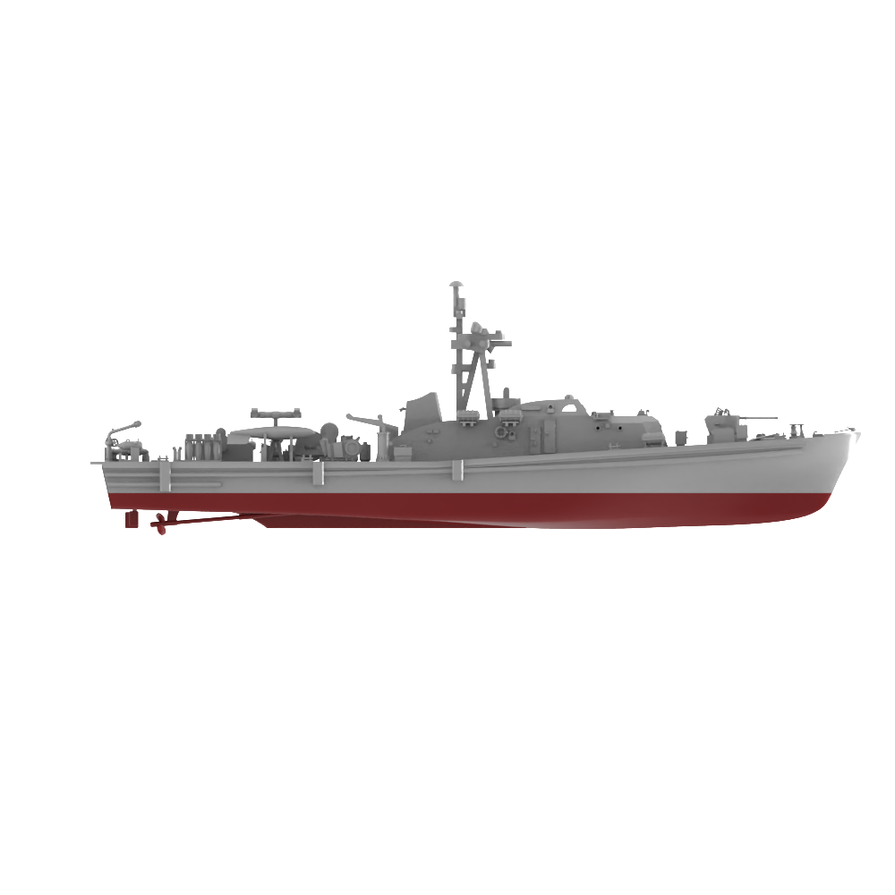 RHWS017S Germany SCHÜTZE CLASS Submarine Chaser SCHÜTZE M1062 Full Hull