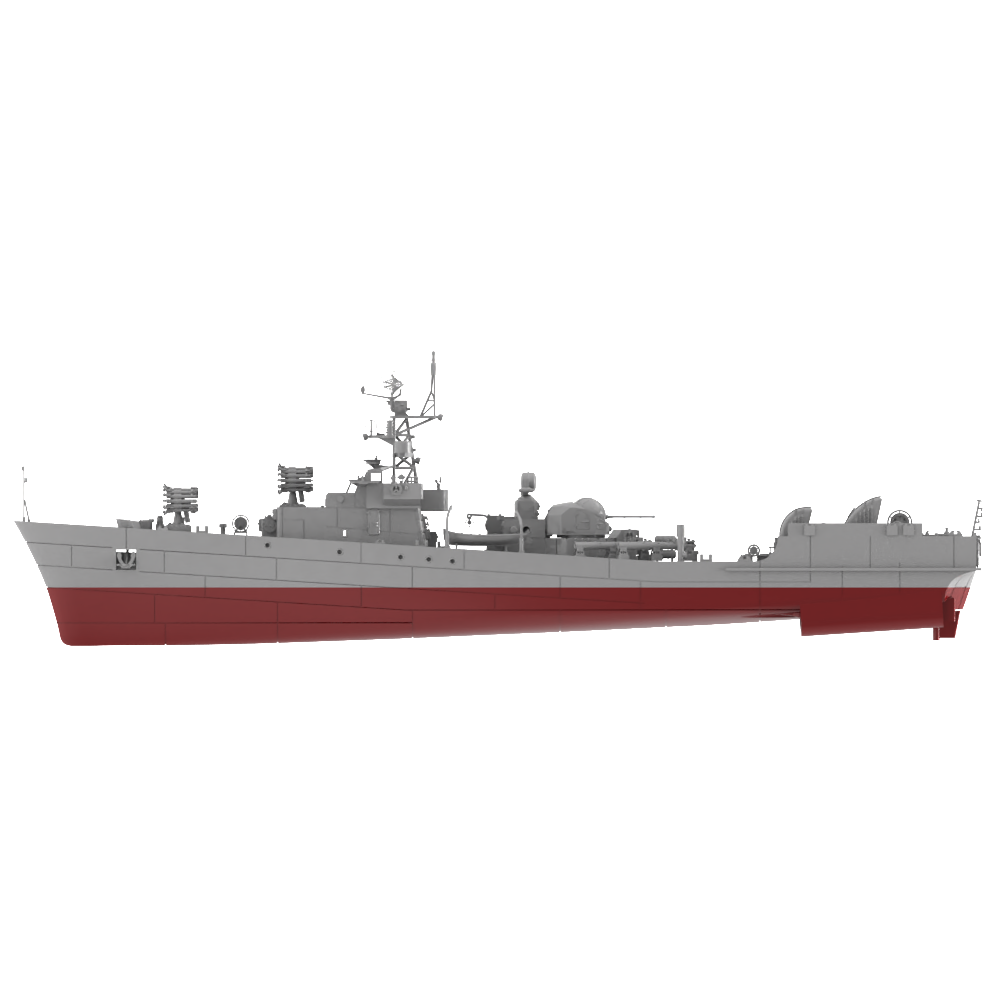 RHWS001S Soviet Project 204 Small Anti-Submarine Ship Poti Class Full Hull