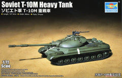 Trumpeter 07154 1/72 Soviet T-10M Heavy Tank Plastic model kit