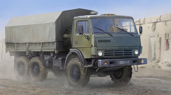 Trumpeter 01034 RUSSIAN KAMAZ-4310 TRUCK Model Kit 1/35 — scale model kit