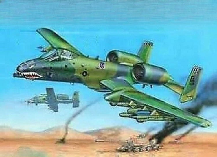 Trumpeter 02214 1/32 A10A Thunderbolt II model kit 2019