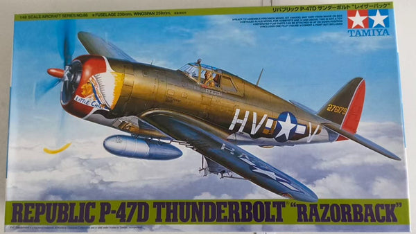 Academy AC12492 Model kit 1/72 Republic P-47D Thunderbolt 'Razorback'