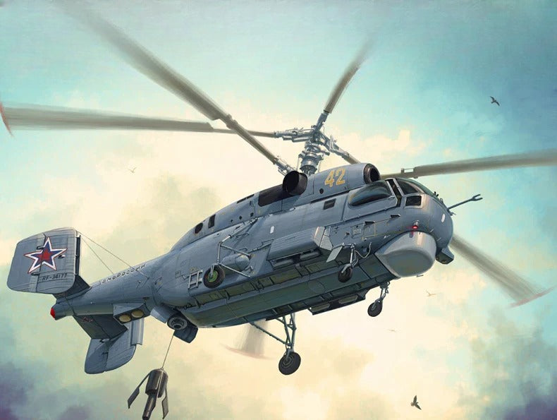 Hobby BOSS 1/48 Russian Ka-27 "Snail" Helicopter 81739 — scale model kit