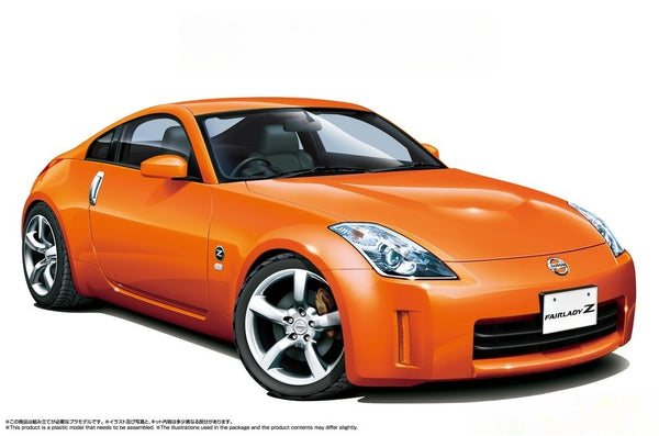 Aoshima AO-20280 The Car No.33 1/24 Z33 FAIRLADY Z Version ST 2007 Plastic Model