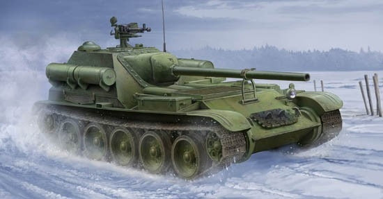 Trumpeter 09505 SOVIET SU-101 SPA 1/35 Model Kit-