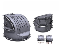 SSMODEL R350096 1/350 scale Jiuwu machine  firing device