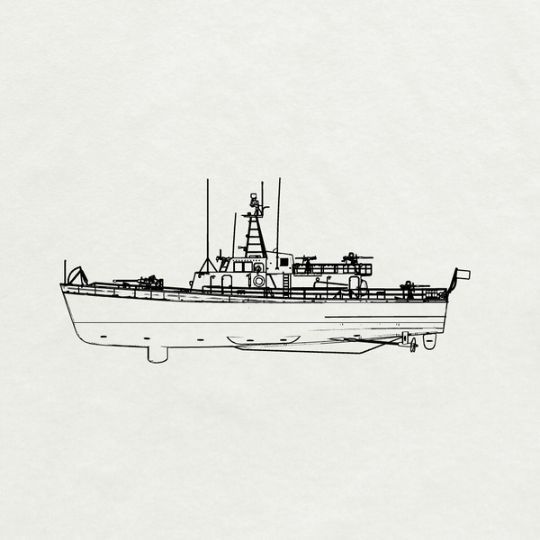 SSMODEL SSC771S  Military Model USN PGM-59 Class Kim Qui (HQ 605) Full Hull