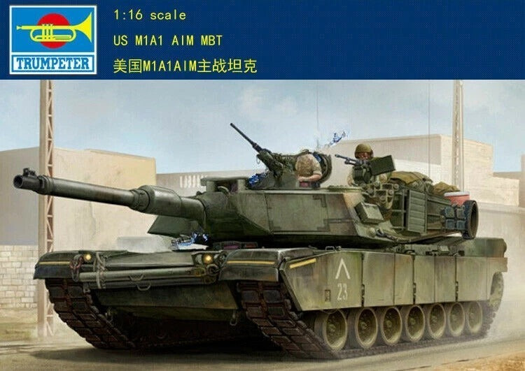 1/16 Trumpeter No. 00926 US M1A1 AIM MAIN BATTLE TANK New in Box