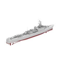 RHWS028S Military Model Kit Full Hull HMCS Terra Nova DDE 229
