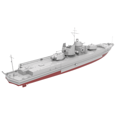 RHWS021S  Military Model Kit Full Hull Project 1124M