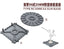 SSMODEL SSMODEL R700005   1/700 scale 96 single base two