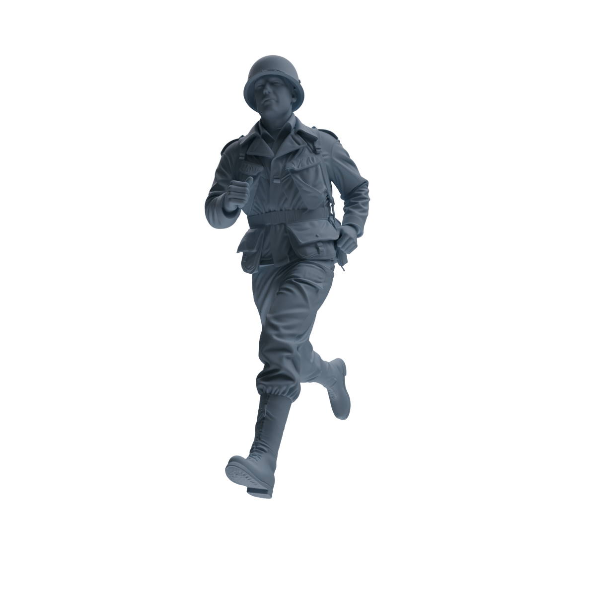 MRY-SFW SSTR064 Miniatures Soldier Model Kit Hacksaw Ridge Rescue Story WWII U.S. Army Three-Person Support Group — detail view 9