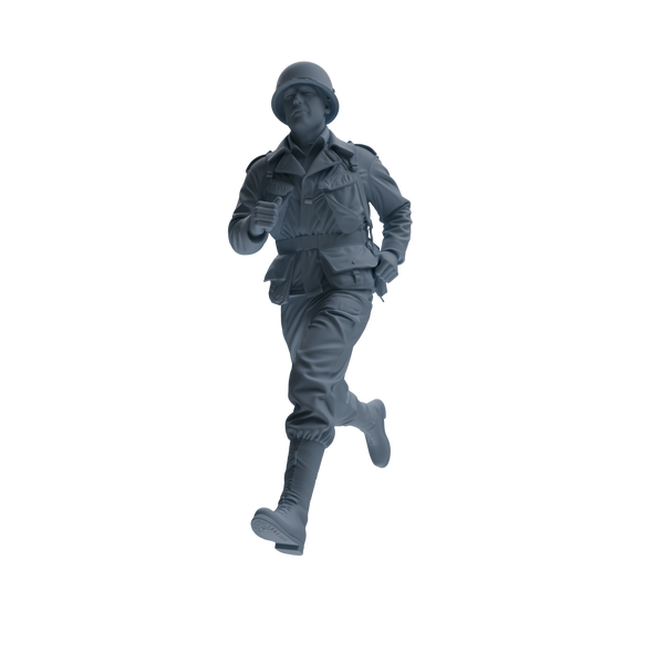 MRY-SFW SSTR064 Miniatures Soldier Model Kit Hacksaw Ridge Rescue Story WWII U.S. Army Three-Person Support Group