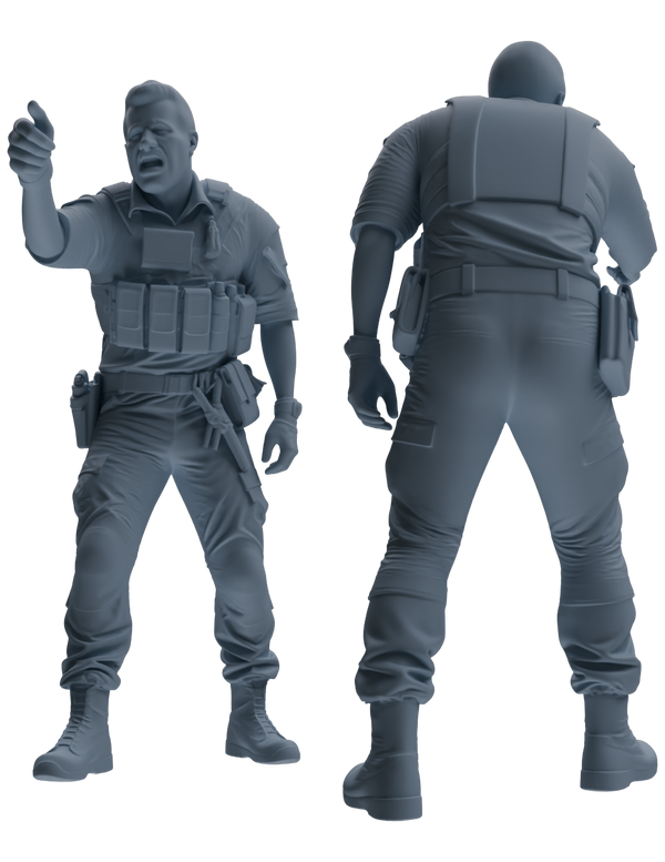 MRY-SFW SSTR023 Miniatures Soldier Model Kit Modern Navy SEAL Six-Person Training Group