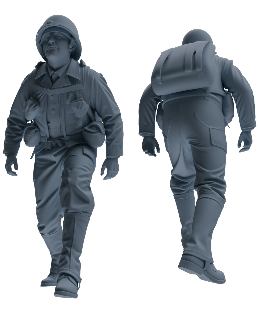 MRY-SFW SSTR070 Miniatures Soldier Model Kit Saving Ryan in Normandy WWII U.S. Army Six-Person Ambush Group