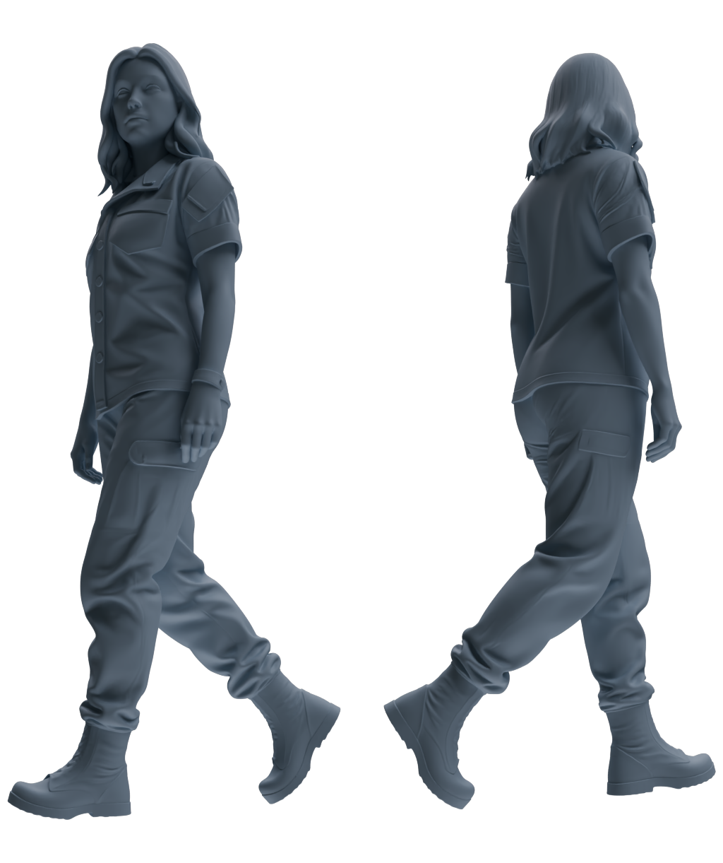 MRY-SFW SSTR022 Miniatures Soldier Model Kit Modern Navy SEAL Six-Person Patrol Group
