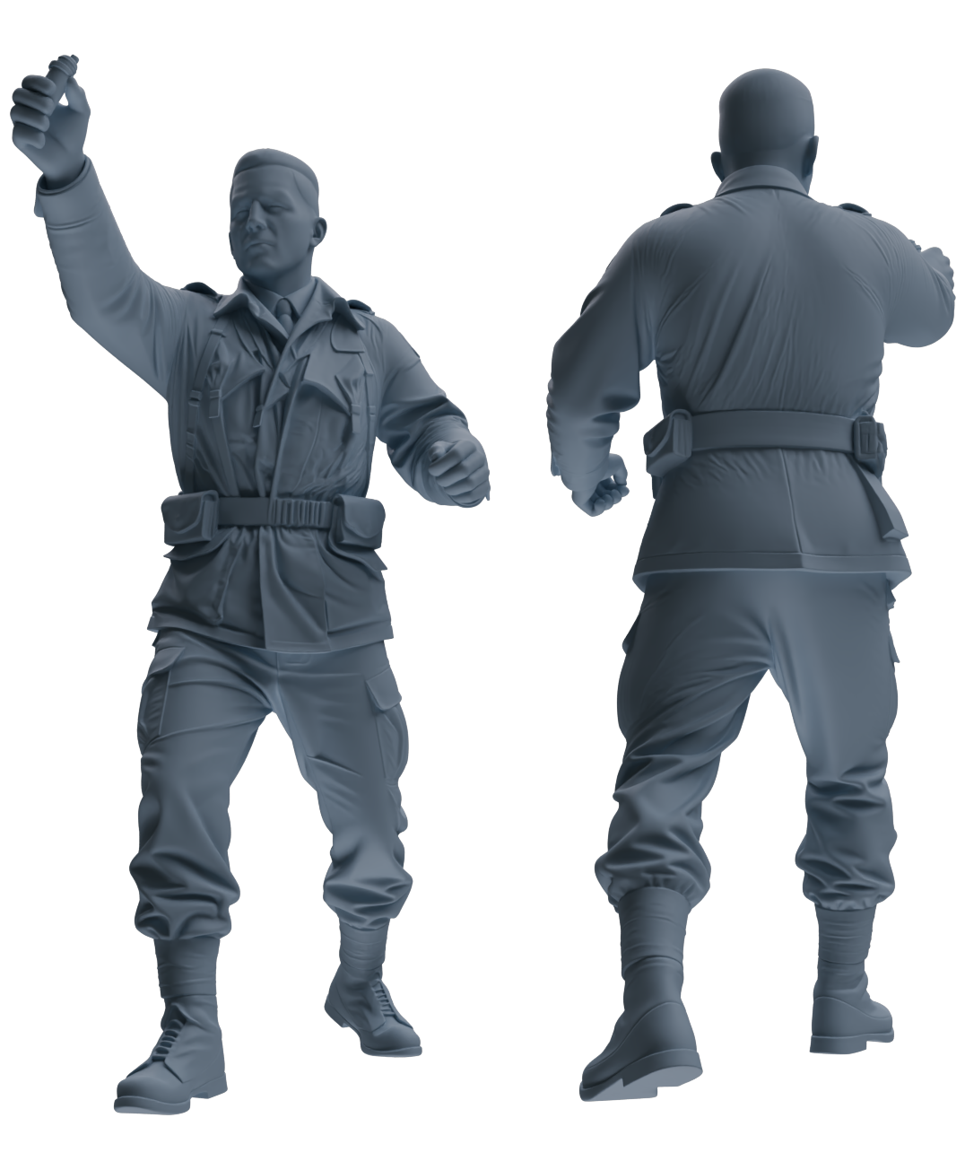 MRY-SFW SSTR062  Miniatures Soldier Model Kit Hacksaw Ridge Rescue Story WWII U.S. Army Six-Person Training Group